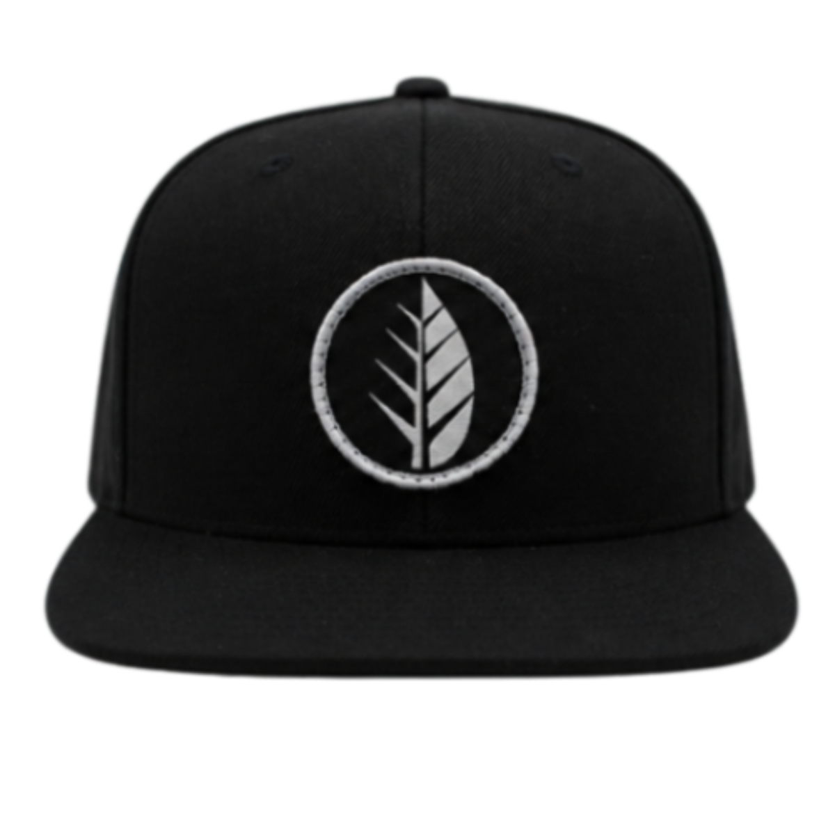 Black Flat Bill Visor Hat