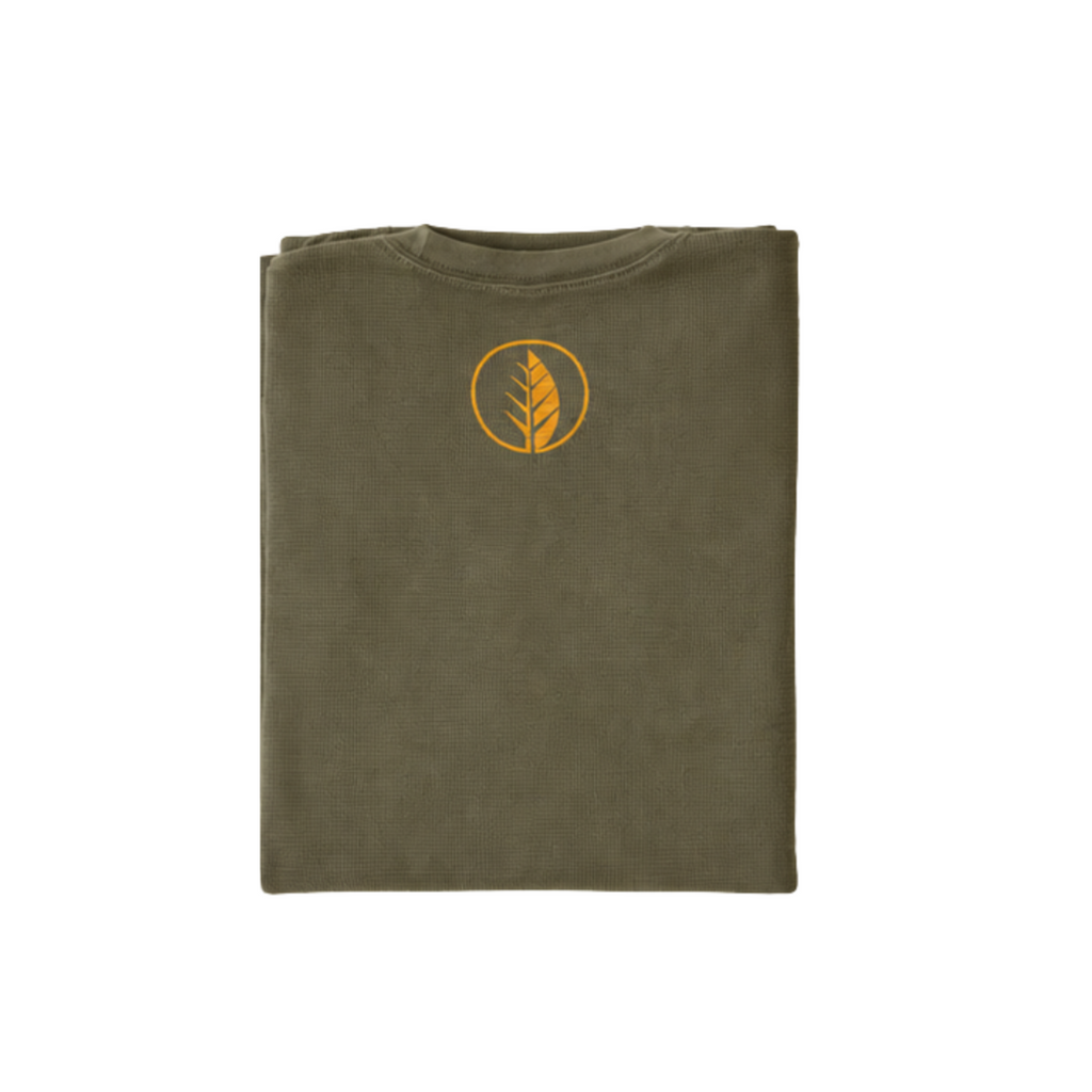 Military Green Long Sleeve Thermal Shirt
