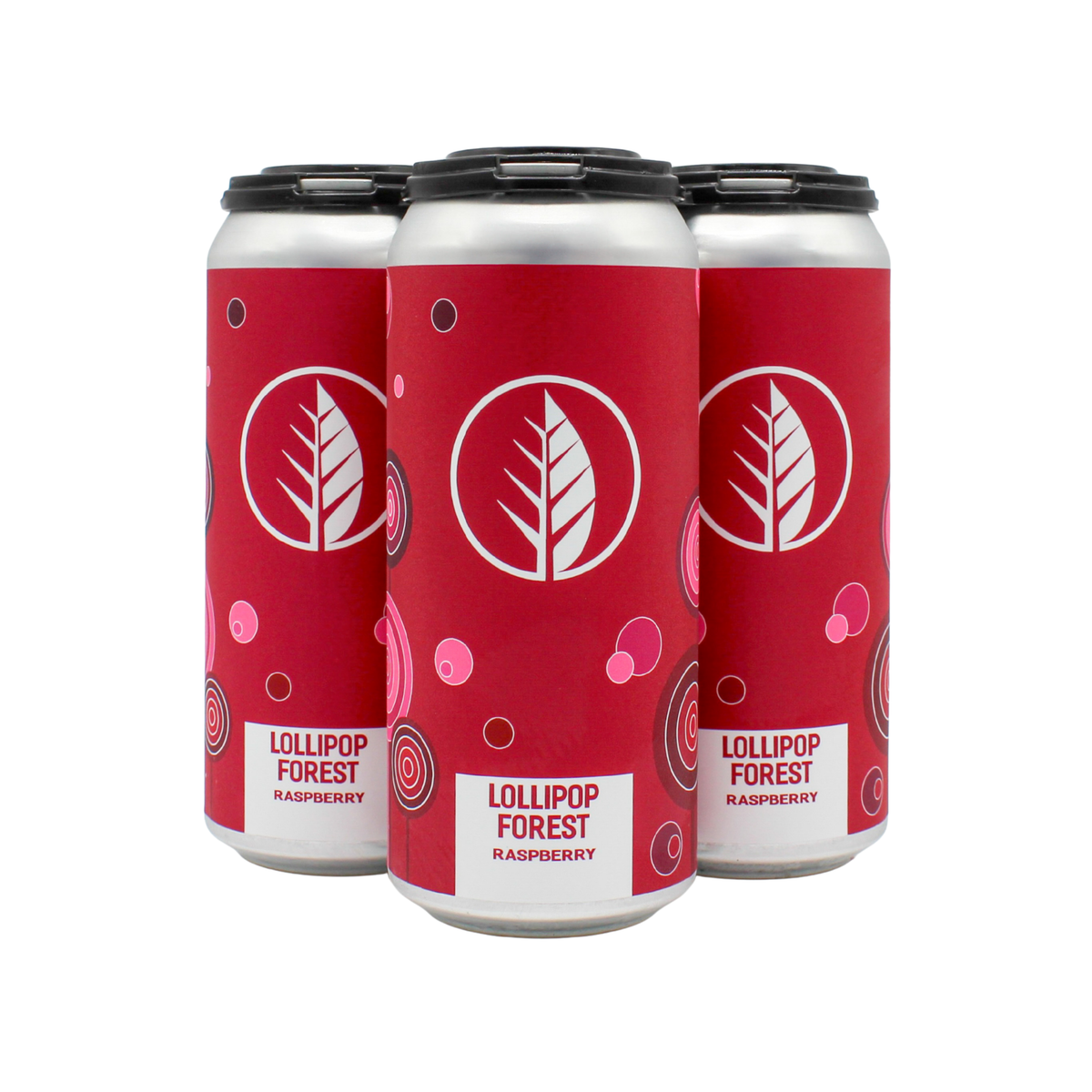 Lollipop Forest Raspberry • 4-Pack